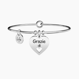 BRACCIALE DONNA LOVE ACCIAIO