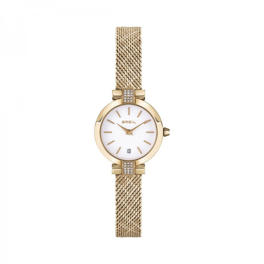 OROLOGIO DONNA ACCIAIO MAGLIA MILANO SOUL GOLD BREIL